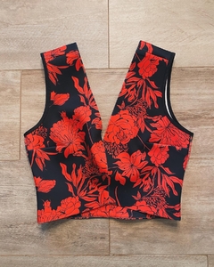 Top Floral V - comprar online
