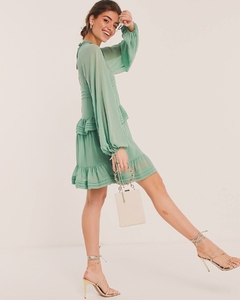 Vestido Salvia - ShoptopMia