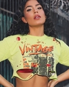 Crop Top Rock&Roll Vintage