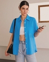 Camisa Blue Kitty