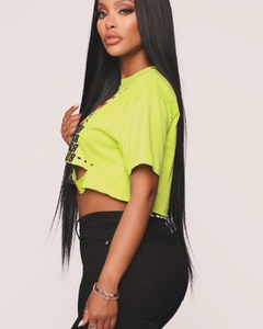 Crop Top Rock&Roll Vintage - ShoptopMia