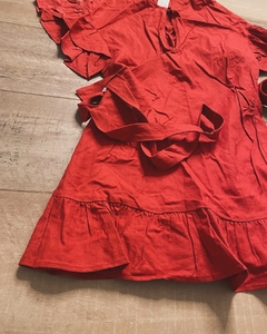 Vestido Jenny in Salmon - ShoptopMia
