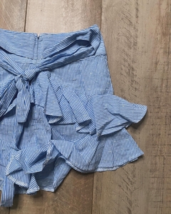 Pollera Blue Sparks - ShoptopMia