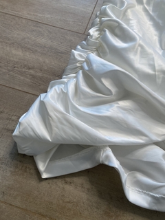 Vestido White West Satin Corset en internet