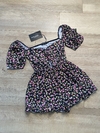 Mono Ditsy Floral