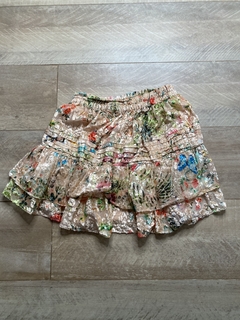 Pollera Floral Oliv - tienda online