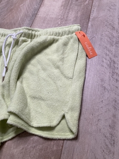 Shorts Gray Fuzzy - tienda online