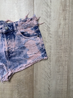 Shorts Pink Washed - ShoptopMia