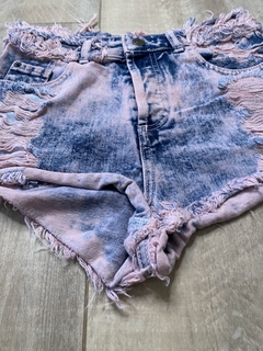 Shorts Pink Washed - tienda online