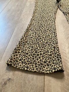 Pants Leopard Print Flare - ShoptopMia