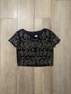 Top Black Sequin