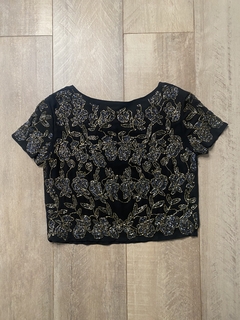 Top Black Sequin - tienda online