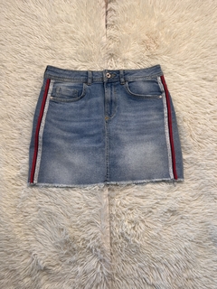 Pollera Jean & Stripe en internet