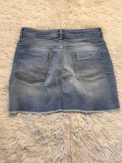 Imagen de Pollera Jean & Stripe