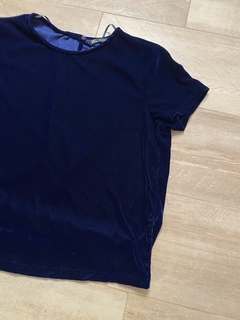 Blouse Ocean Velvet - tienda online