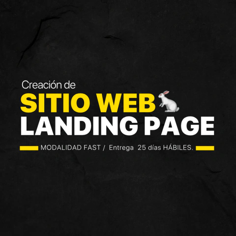 SITIO WEB LANDING EN WORDPRESS MODALIDAD FAST