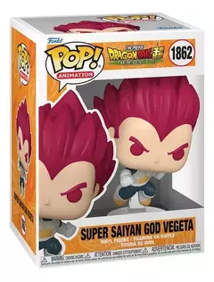 Funko Pop- Dragon Ball Super- Super Saiyan God Vegeta 1862