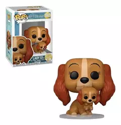 Funko Pop- Lady and the Tramp- Lady with Puppy