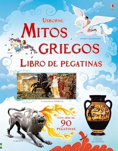 MITOS GRIEGOS libro de pegatinas