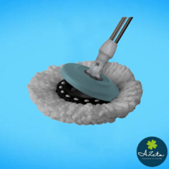 Conjunto de mopa rotativo 9 litros azul - tienda online