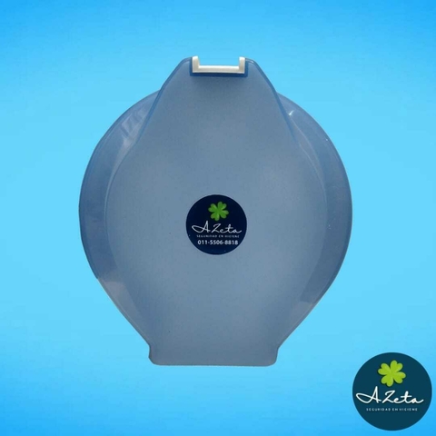 Dispenser para papel higiénico celeste