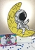 LÁMPARA DE PARED ASTRONAUTA