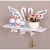 PERCHERO DE PARED REPISA CISNES - comprar online