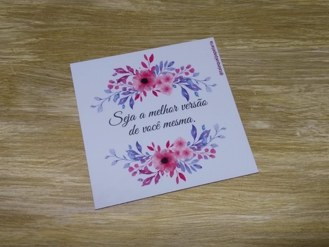 seja a melhor versão de você mesma