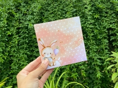 048 - Cartão com Bolso para Biscoito Bolacha Cookie Páscoa 11,5 x 11,5 cm Personalizado - comprar online