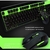 Combo Noganet Teclado Mouse Inalámbrico Gamer Color Azul o Verde en internet