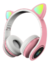 Auricular BT Oreja De Gato Modelo Rosa o Blanco - Insumos TEC