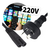 Cable Power Tipo 8 Kanji Monitor Pc Tv 1.5 Metros Largo