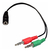 Cable Adaptador Splitter Para Pc Audio 3,5 Mm Mic Auricular - comprar online