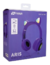 Auriculares BT Orejas Gato Luz Led Noga Gris,Rosa o Violeta - Insumos TEC