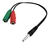 Cable Adaptador Sonido Para Celular Hembra/ Ps4 A Mic / Auricular - comprar online