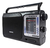 Radio Portatil Am Fm A Pilas Y Electrica Winco W-1231 Manija - comprar online