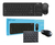 Imagen de Combo Teclado Y Mouse S5600 Noganet Inalambrico Negro o Verde