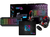 Kit de teclado y mouse gamer Soul 4 en 1 USb de color negro - Insumos TEC