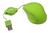 Mouse mini Retractil Noganet NGM-418 Verde-Rosa-Negro - Insumos TEC