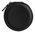 Estuche Porta Auriculares / Cables Funda Semi Rigida Negra - tienda online
