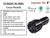 Cargador Auto Carga Rapida 2 Usb Qualcomm Qc 3.0 6a