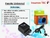 Fuente Cargador Universal 12v 6 Conectores Noga 79 (800 mah)