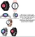 Reloj Inteligente West C10 Negro Malla de silicona Llamadas , whatsapp en internet