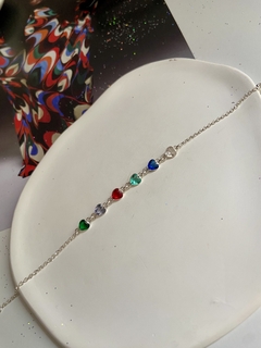 Pulseira Corações - loja online