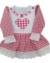 Body Sainha Xadrez Rosa Festa Junina - comprar online