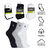 KIT LUPO COM 3 PARES DE MEIA LUPO SPORTE CANO MEDIO ALGODÃO 3248
