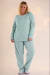 Pijama Manga Longa com calça algodão Plus 90200