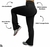 Calça Bailarina Peluciada termica Flare Preta 04113 - comprar online