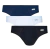 Kit 3 Cuecas Slip 100% Algodão Lupo - 00515 na internet