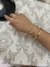 Pulseira Love dourada